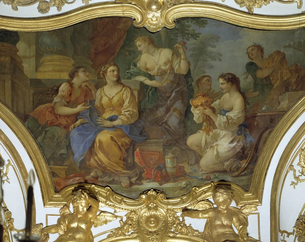 Psiche che mostra i suoi tresori alle sue sorelle - Hotel de Soubise, Parigi